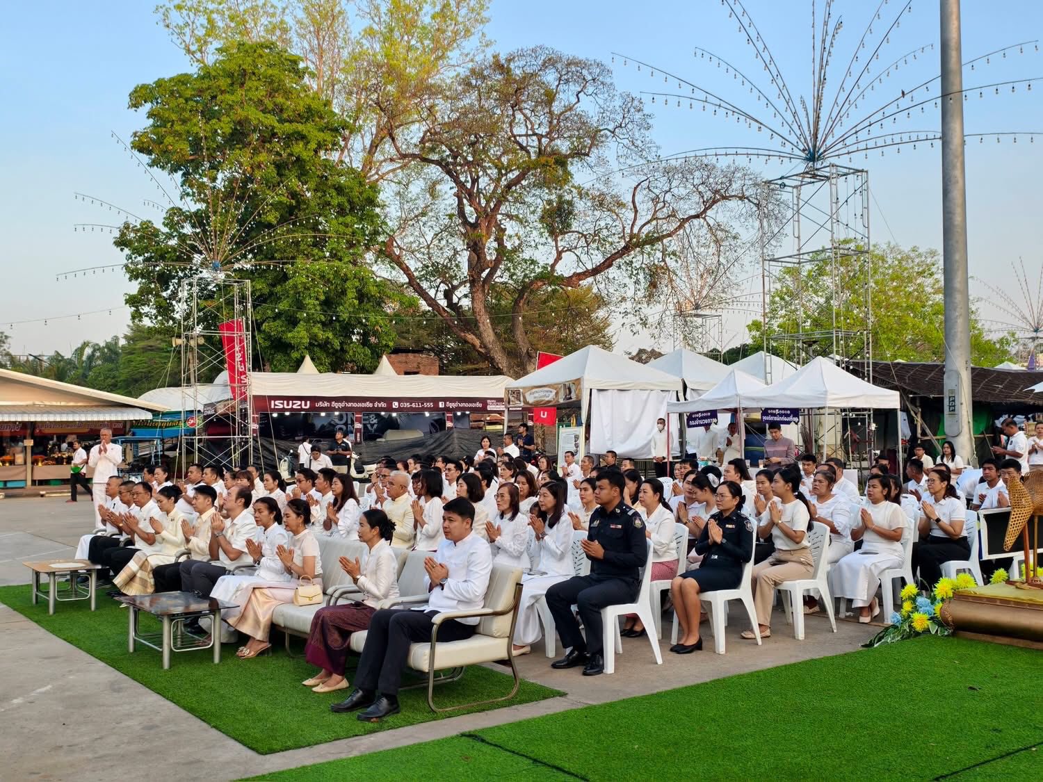 title - พิธีทำบุญตักบาตรเนื่องในวันมาฆบูชา พ.ศ.2569 ณ วัดขุนอินทประมูล